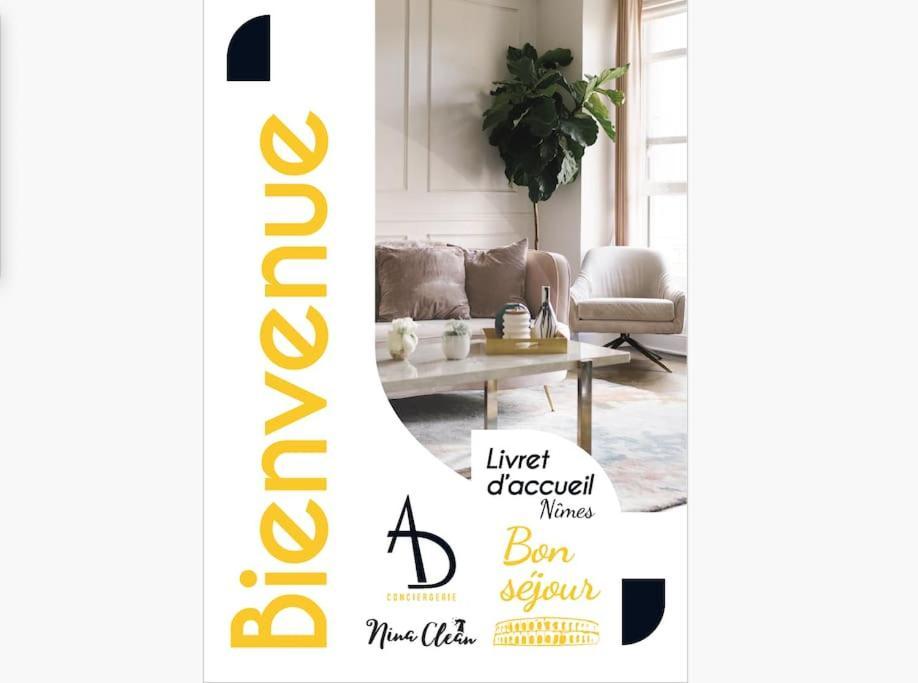 Le Carmen - Terrace - Garage Apartment นีมส์ ภายนอก รูปภาพ